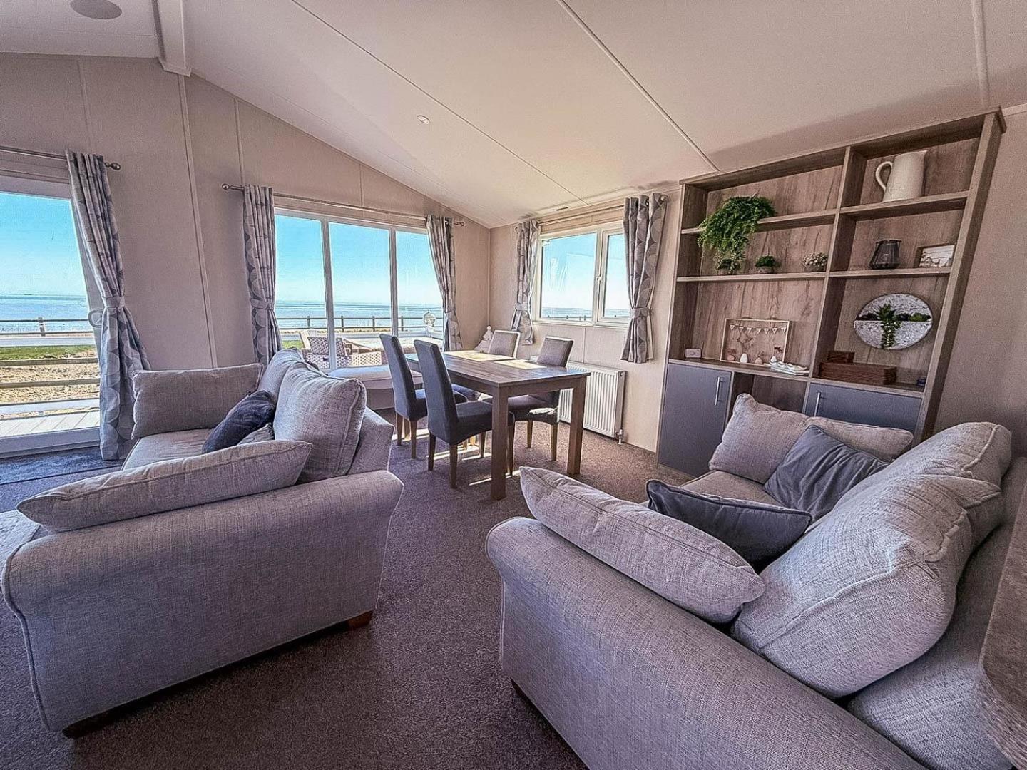 לואסטופט Stunning 6 Berth Lodge With Full Sea Views In Suffolk Ref 68007Cr מראה חיצוני תמונה